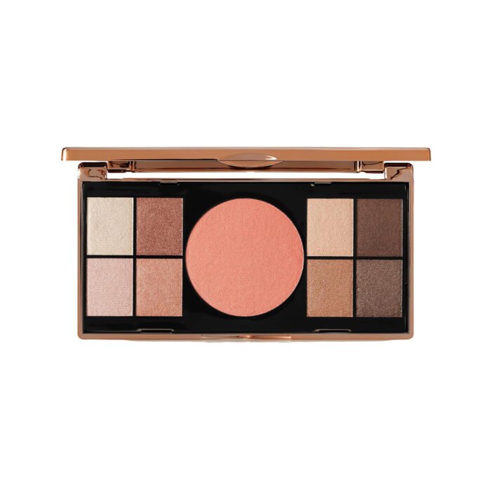 Matte & Shimmer Palette, Metallic High Pigmented, Mirror Compact - Image 2