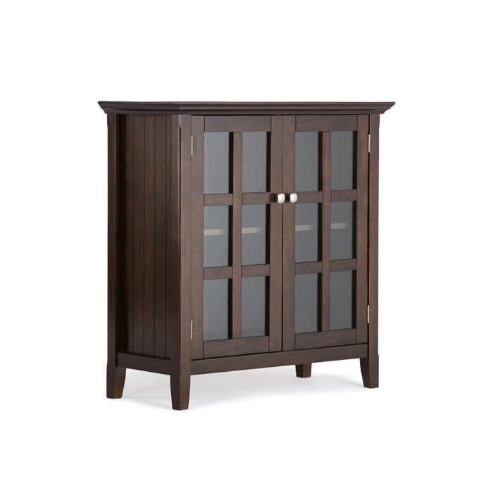 Stickley Furniture Mission Collection Oak Tall Bookcase With Bottom Doors - Image 2